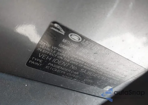 2021 Jaguar Xf Se P250 Rwd Automatic from USA, damaged, VIN SAJBG4FX2MCY88742